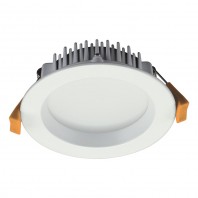 Domus-DECO-13 Round 13W Dimmable LED Downlight-Trio Tricolour-Aluminium Frame